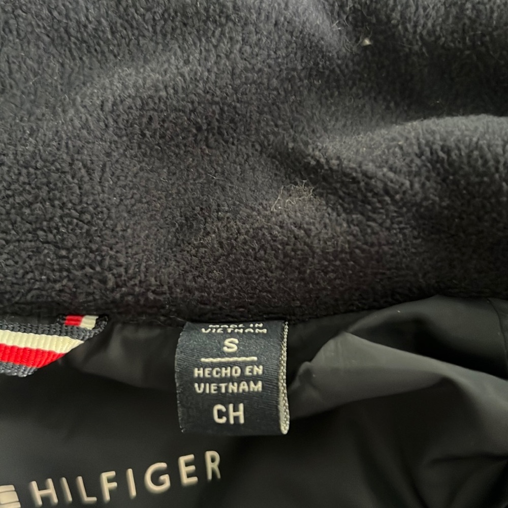 Tommy Hilfiger Classic Navy 3-In-1 All Weather Quilted Jacket Size Small - Picture 12 of 13